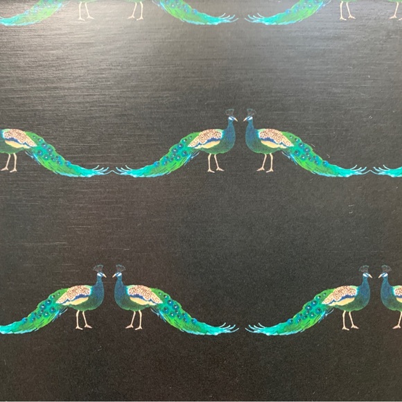 Sophie Allport Peacock Printed Tray - Picture 2 of 6